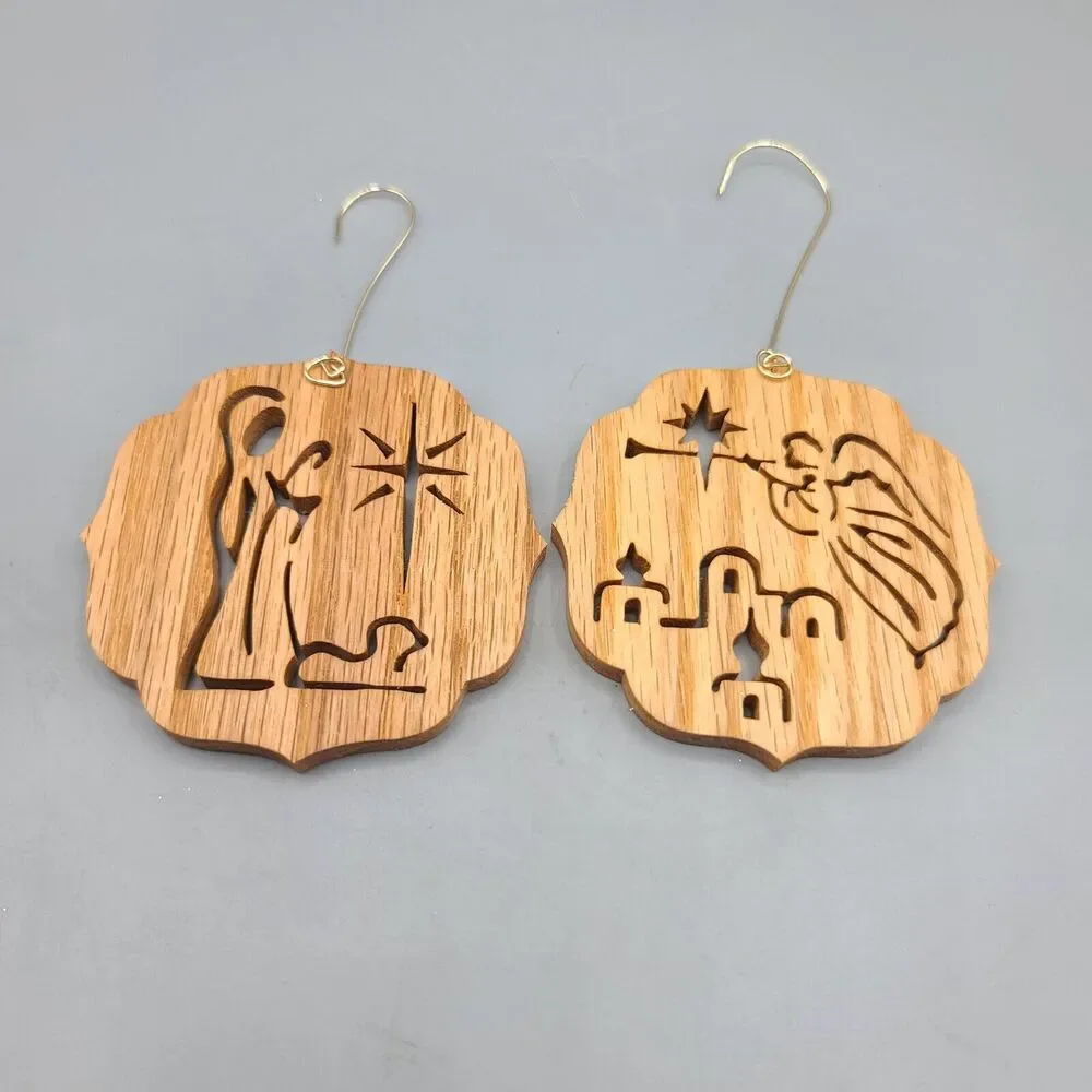 N/A wooden christmas